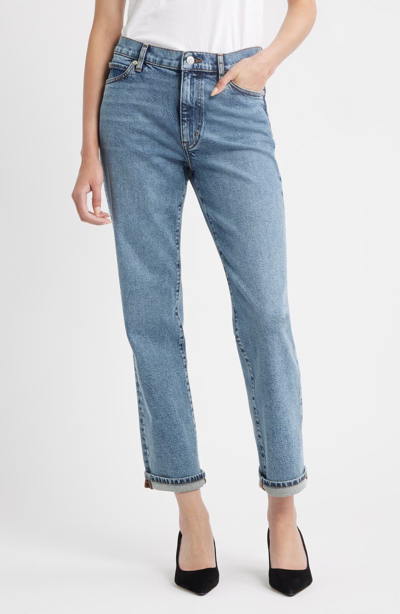 The Borrowed Mid Rise Boyfriend Jeans