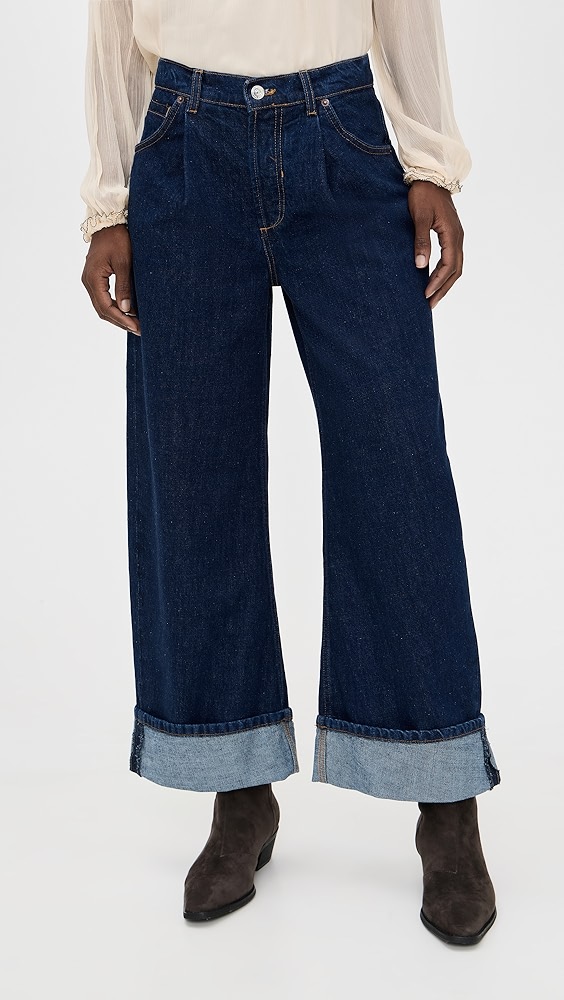 Free People Alia Wide Leg Jeans