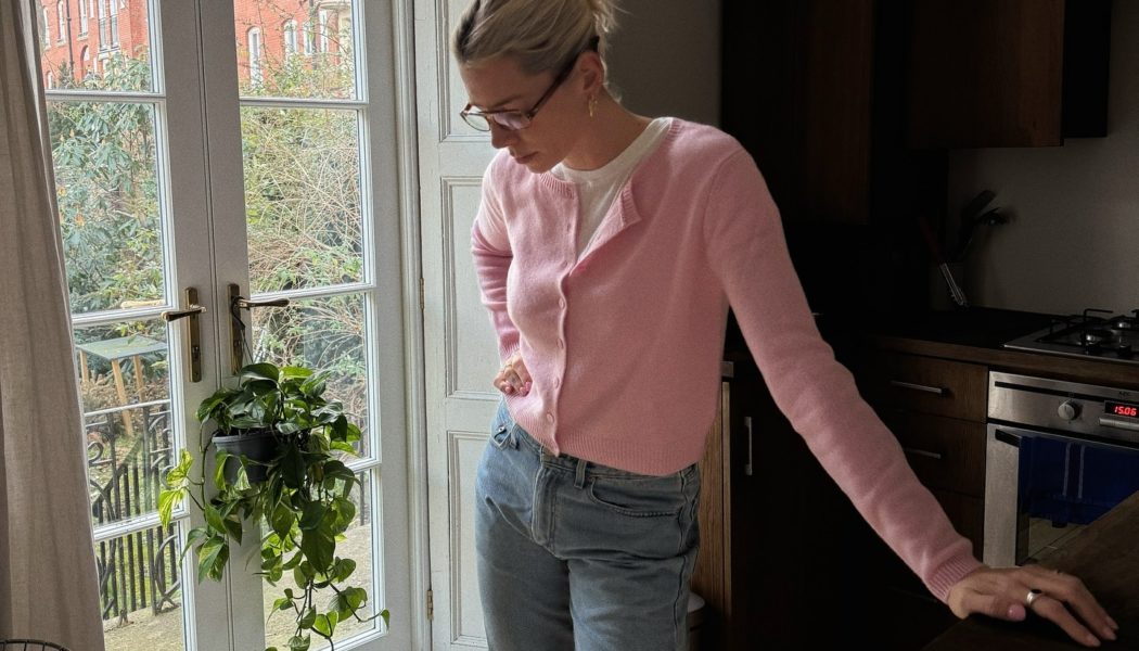 Forget Beige and Black—Fashion People are Styling Their Jeans with This Unexpected Knitwear Trend Right Now