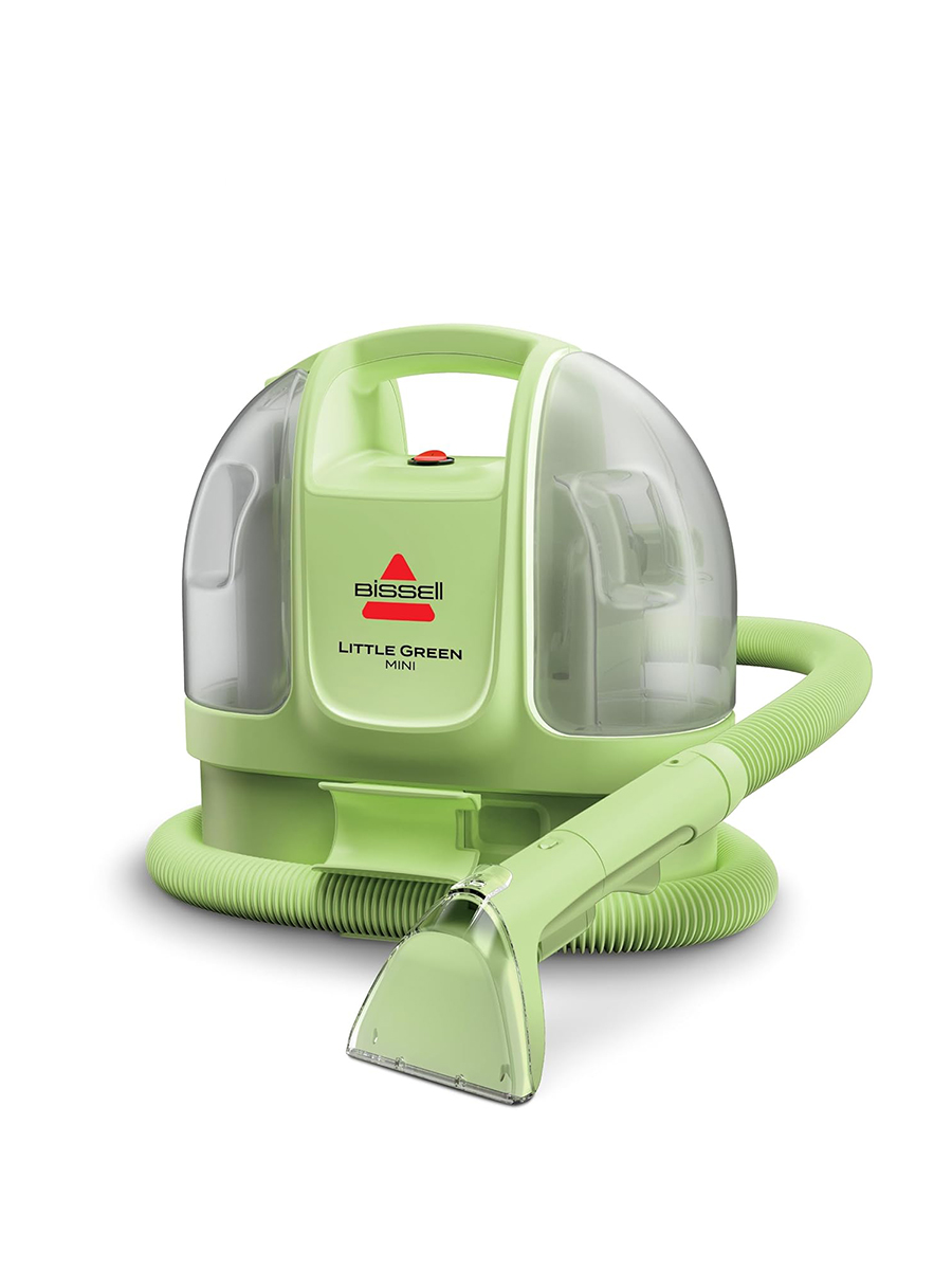 Bissell, Bissell Little Green Mini Portable Carpet and Upholstery Deep Cleaner, Car/auto Detailer, With Hydrorinse Self-Cleaning Tool and 4&quot; Tough Stain Tool, Tea Green, 4075