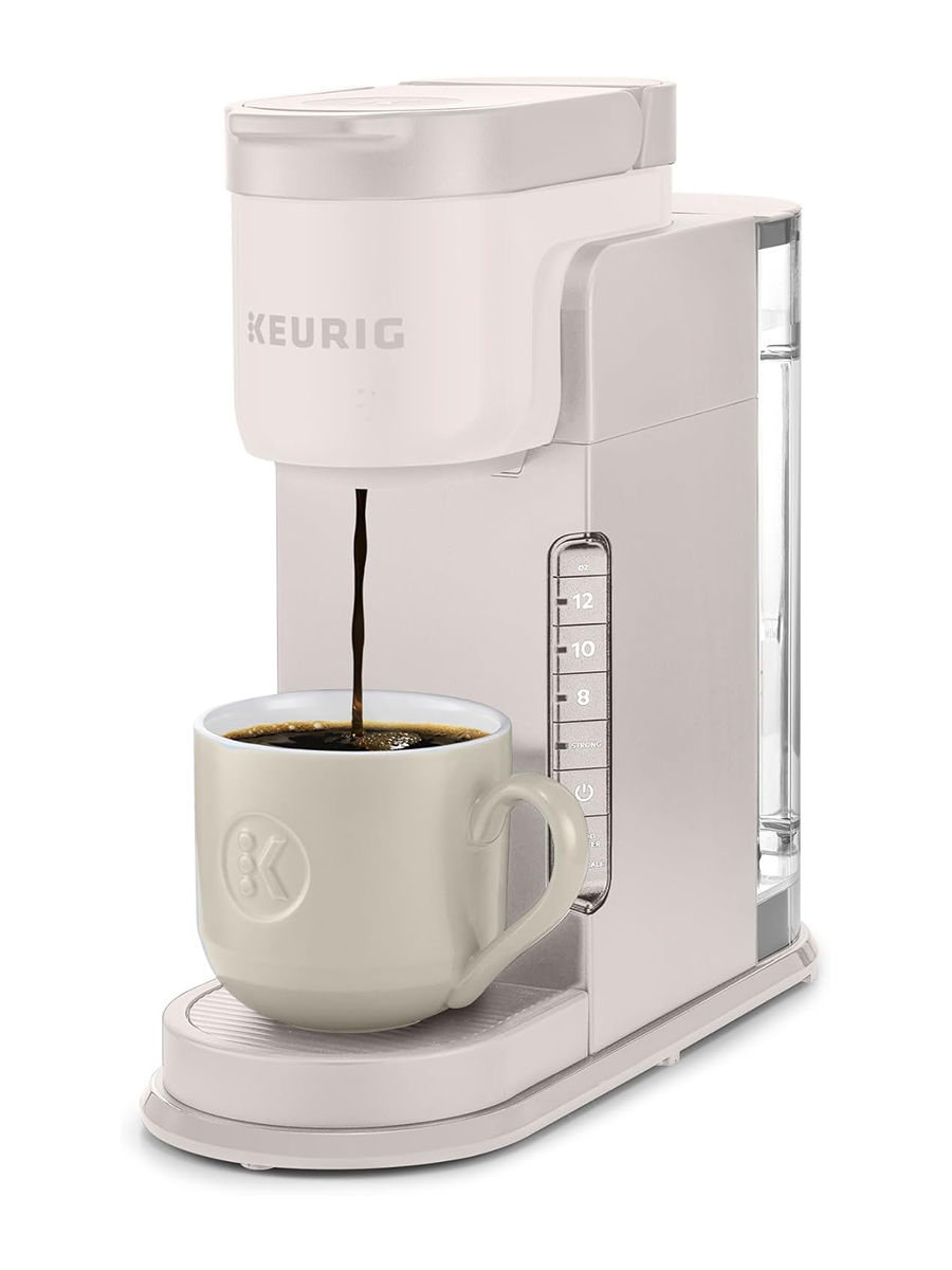 Keurig, Keurig K-Express Coffee Maker, Single Serve K-Cup Pod Coffee Brewer, Warm Stone