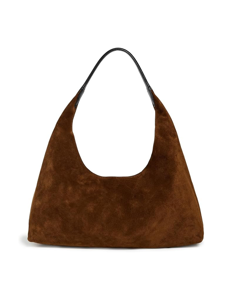 Madewell, Madewell Women&#039;s the Mylie Shoulder Bag in Italian Leather, Russet Multi, One Size