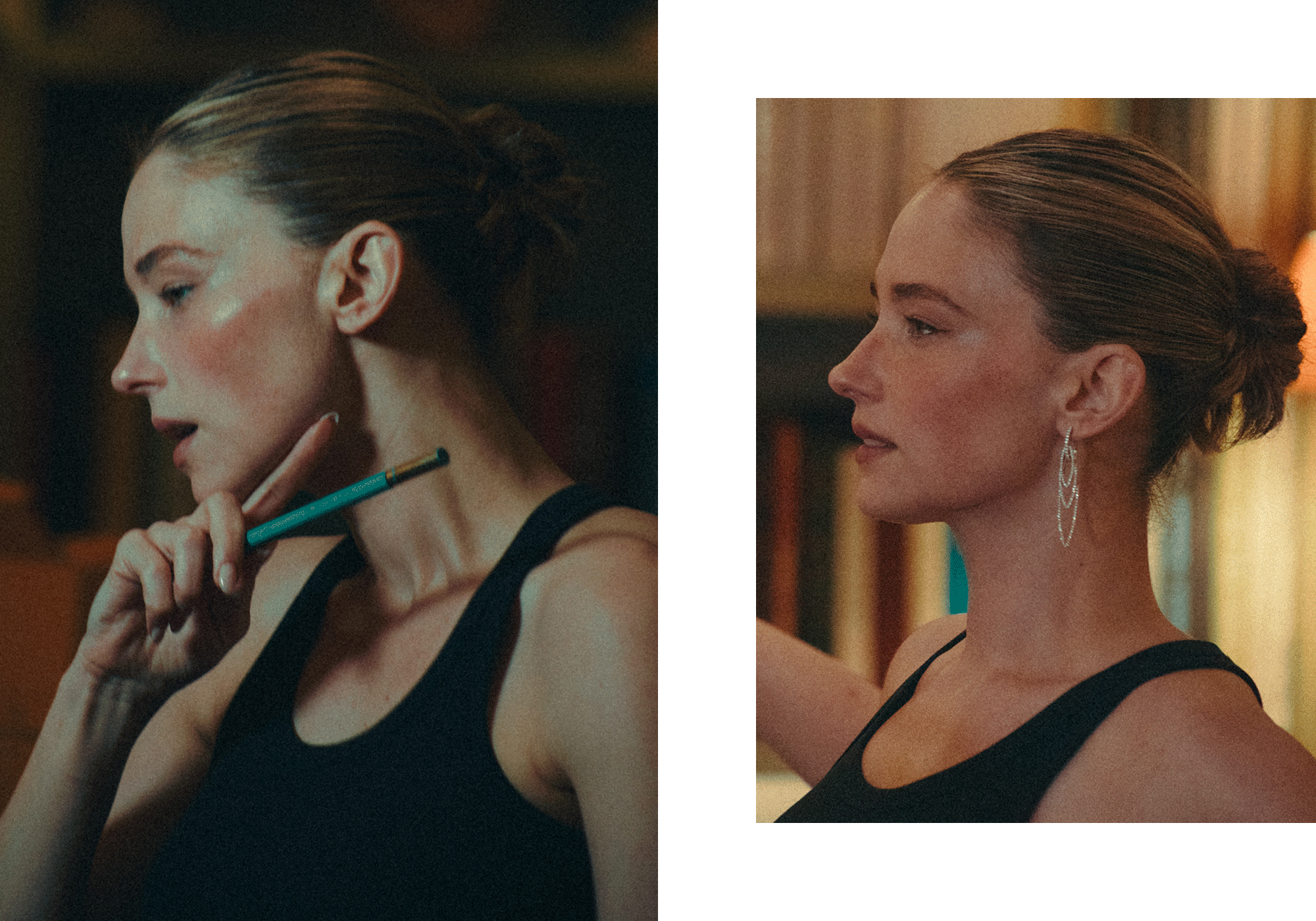 Haley Bennett as she gets ready for the NYC premiere of The Last Frontier.