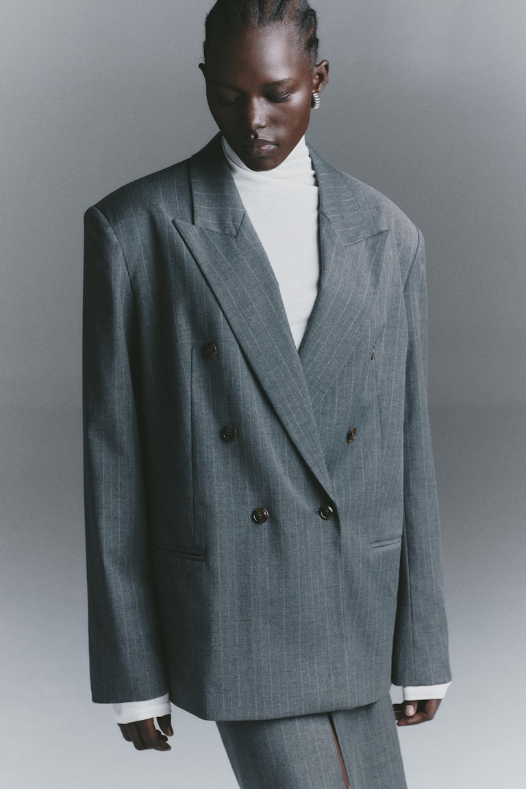 Double-Breasted Blazer