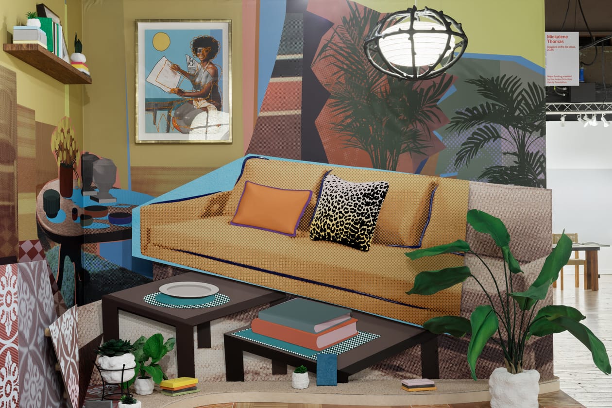 Mickalene Thomas x Tom Wesselmann 'Female Form' Exhibition Art Artworks Palm Springs Art Museum