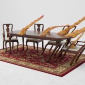 Hugh Hayden Brings Fire and Faith to Lisson Gallery