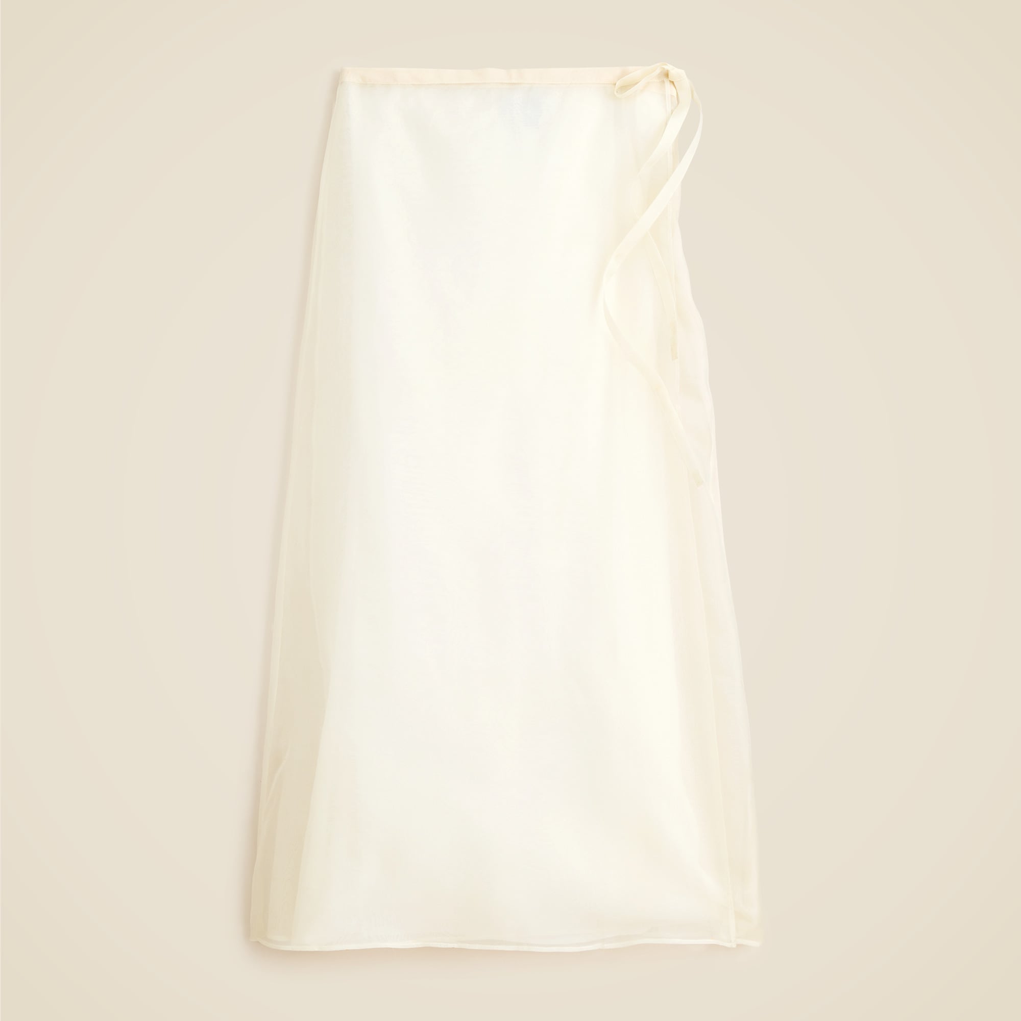 Collection Wrap Skirt in Silk Organza
