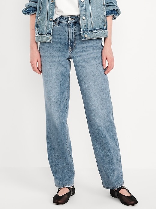 Old Navy, High-Waisted Og Loose Jeans