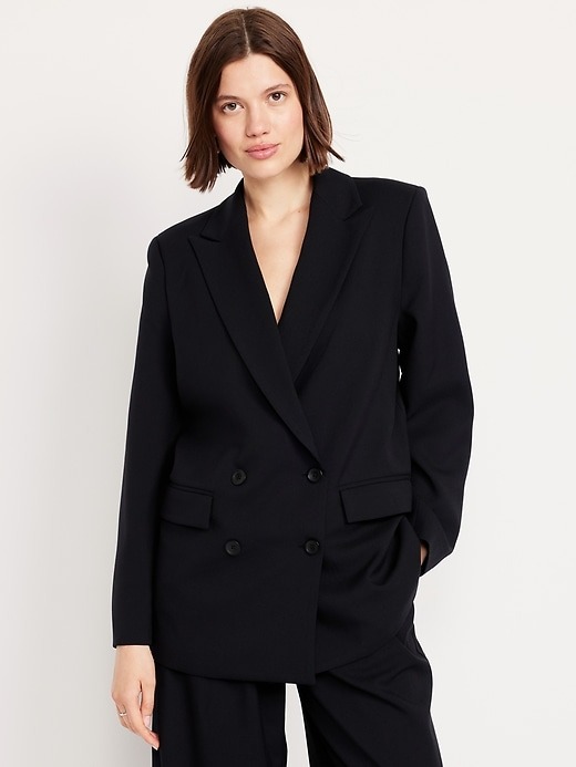 Old Navy, Oversized Double-Breasted Blazer