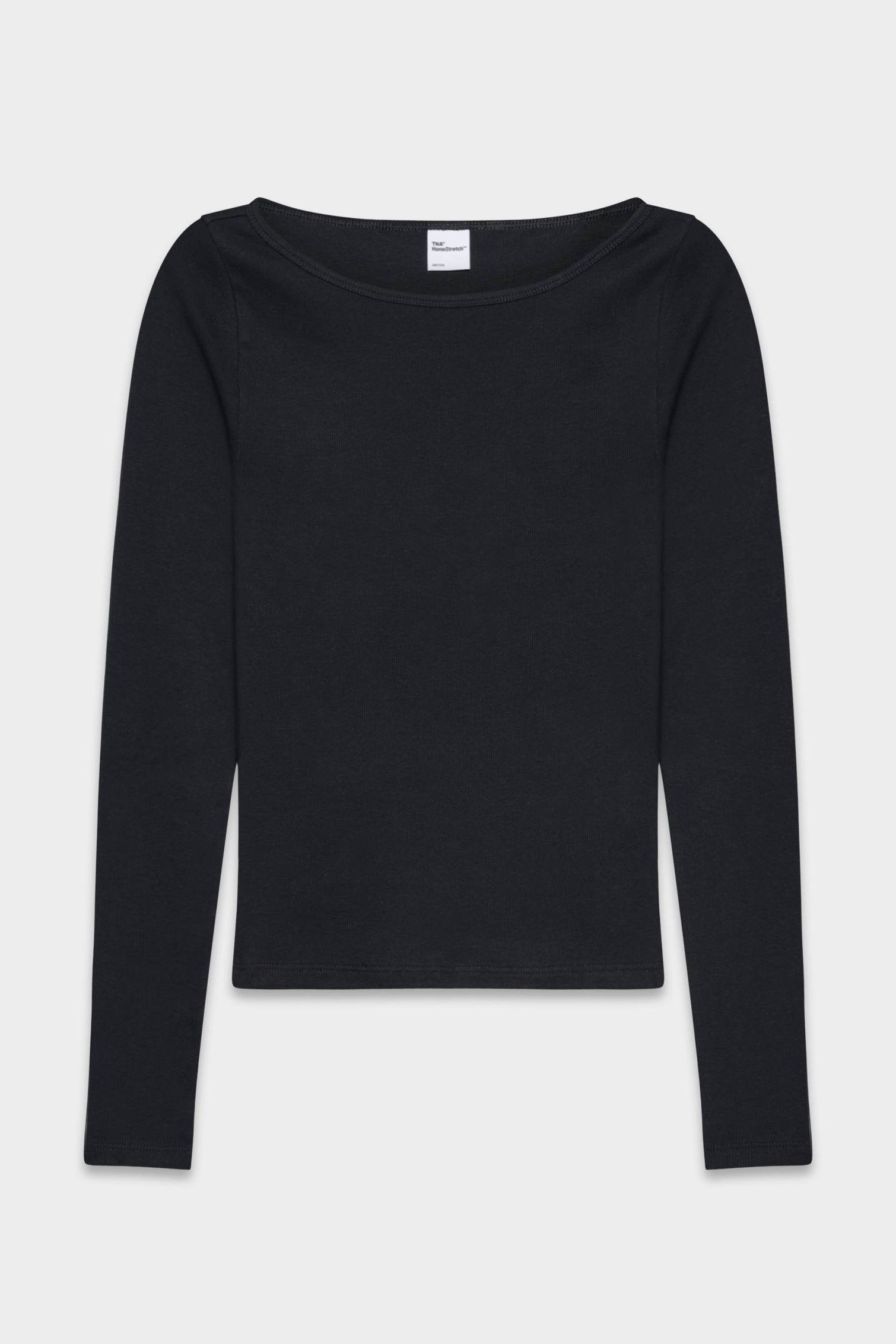 aritzia, HomeStretch Rib Boatneck Longsleeve