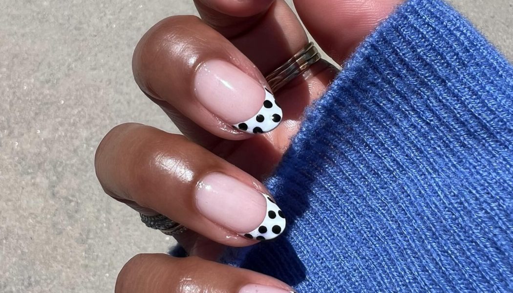I Wasn't a Fan of Polka-Dot Nails—Then I Saw This Elevated Design