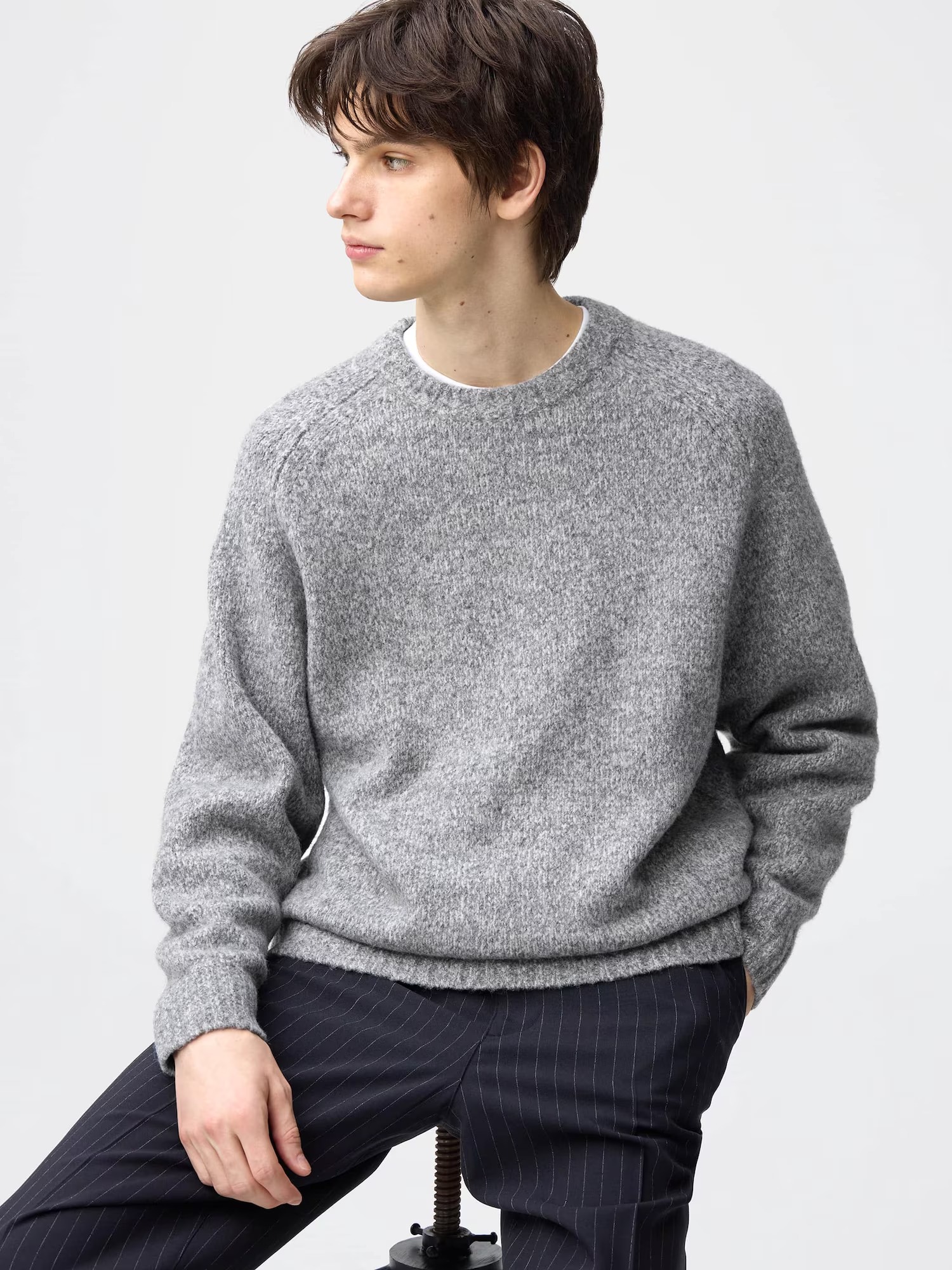 GU, Puff Knit Pullover