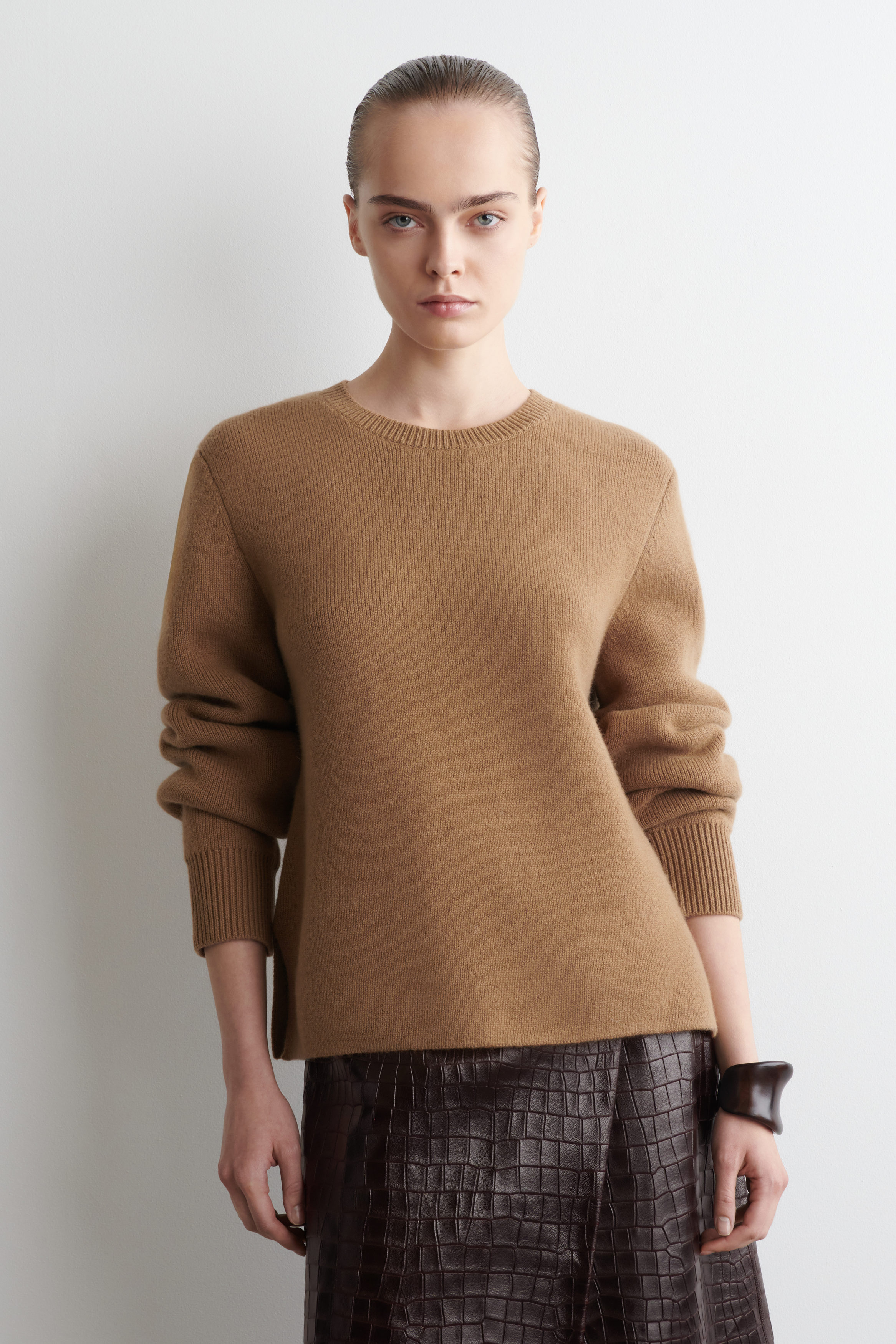 Merino Wool Crew-Neck Sweater