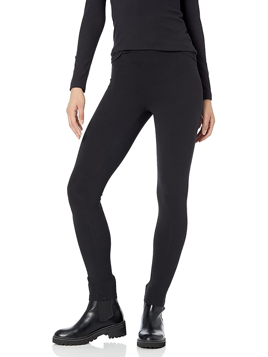 Amazon Essentials, Amazon Essentials Soft Leggings for Women, Black Color, Large