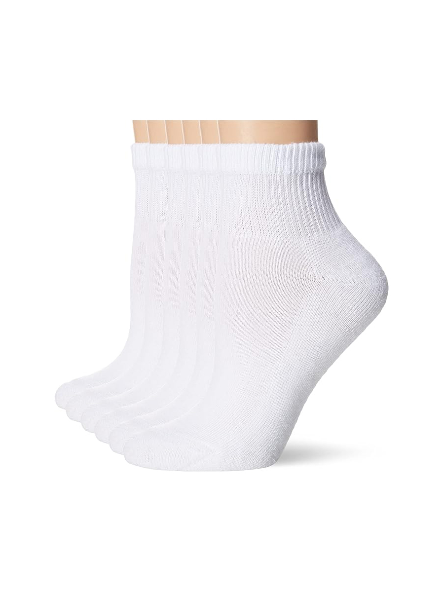 Hanes, 6-Pack Crew Socks