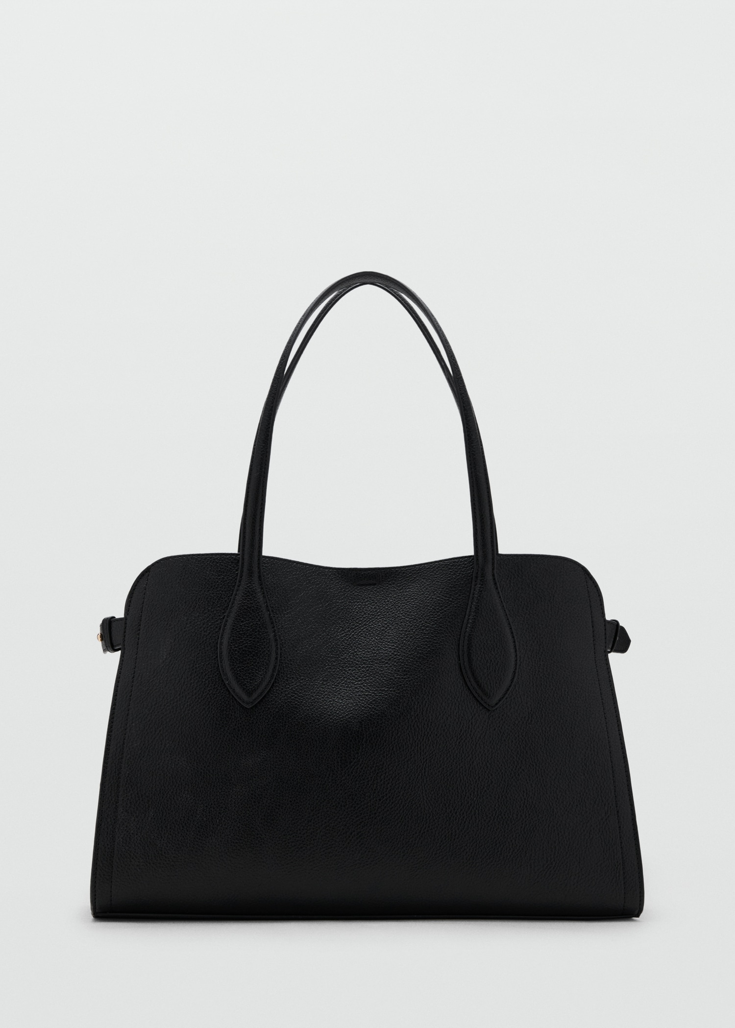 Medium Bag With Pebbled Leather Effect - Women | Mango Usa