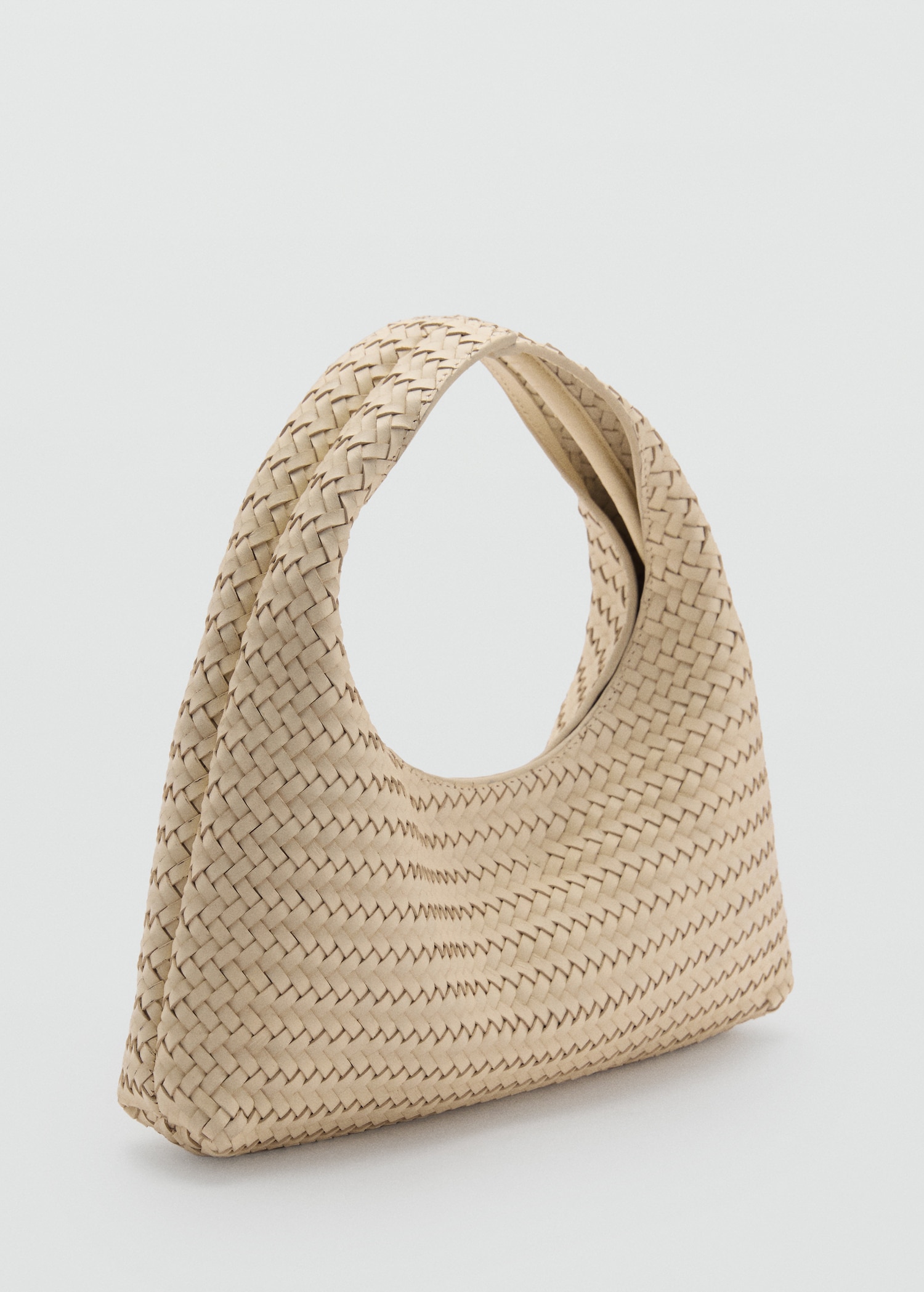 Mini Braided Leather Bag - Women | Mango Usa