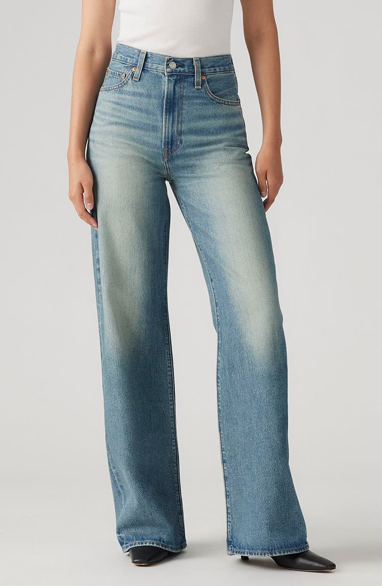 Ribcage High Waist Wide Leg Jeans