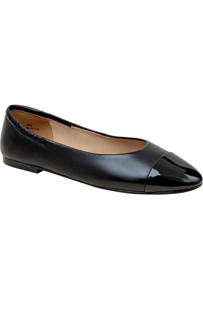 Nolan Cap Toe Ballet Flat
