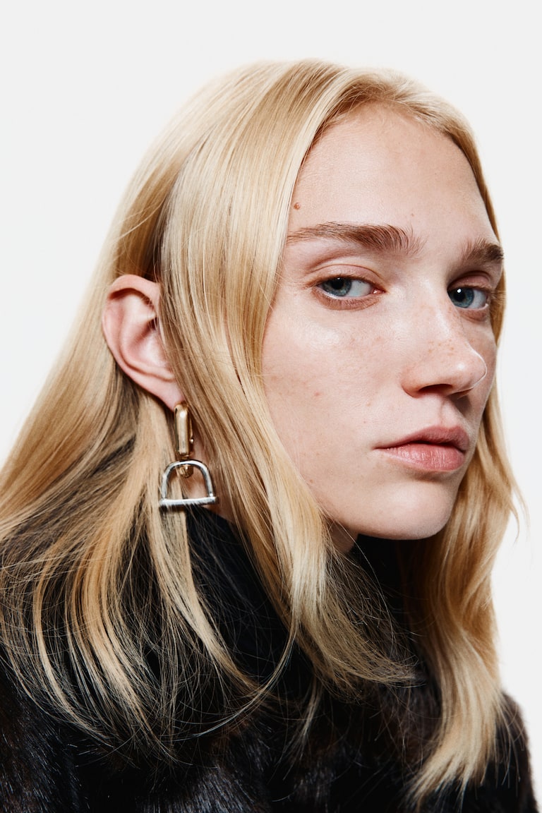 Two-Tone Earrings