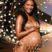 Jasmine Tookes Opened the Victoria's Secret Fashion Show With a Bump-Baring One-Piece and This Glowy Body Oil