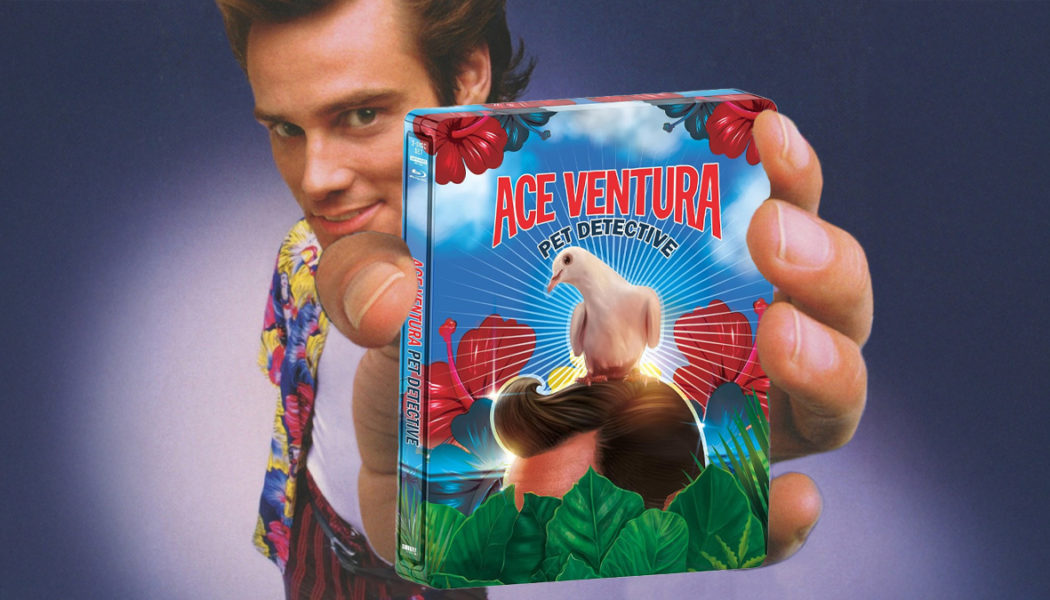 Jim Carrey's Ace Ventura: Pet Detective Steelbook 4K UHD on Amazon Sale