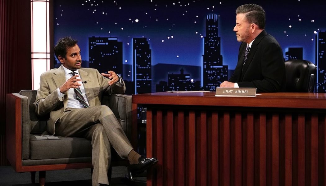Jimmy Kimmel Challenges Aziz Ansari Over Appearance at Saudi Arabia Comedy Festival
