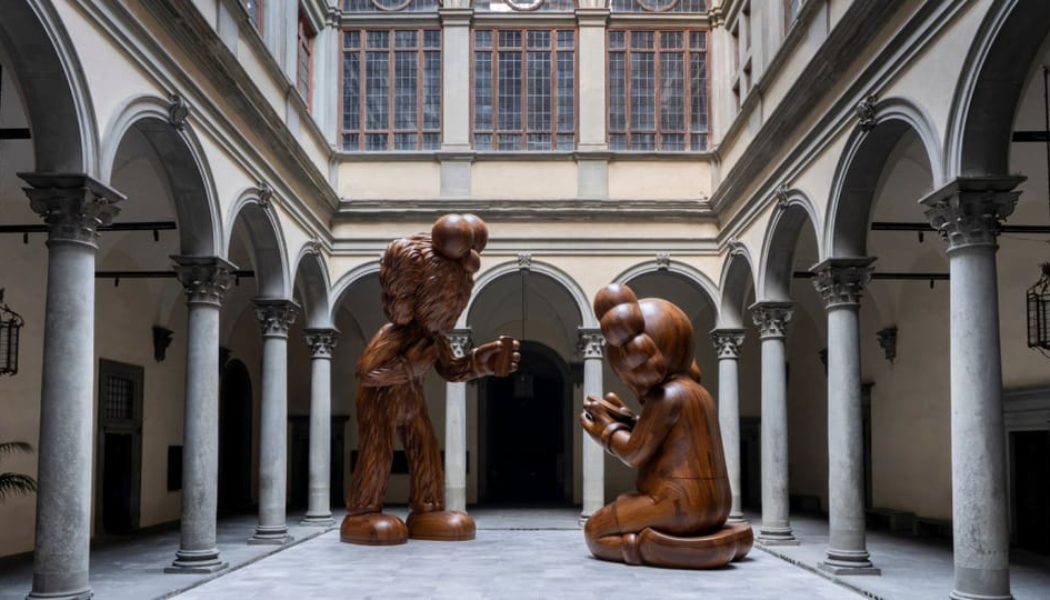 KAWS' “THE MESSAGE” Lands at Palazzo Strozzi in Florence