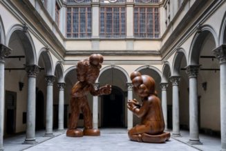 KAWS' “THE MESSAGE” Lands at Palazzo Strozzi in Florence