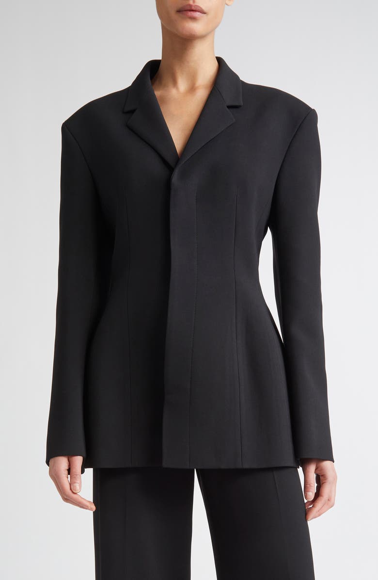Dakota Molded Bonded Crepe Blazer