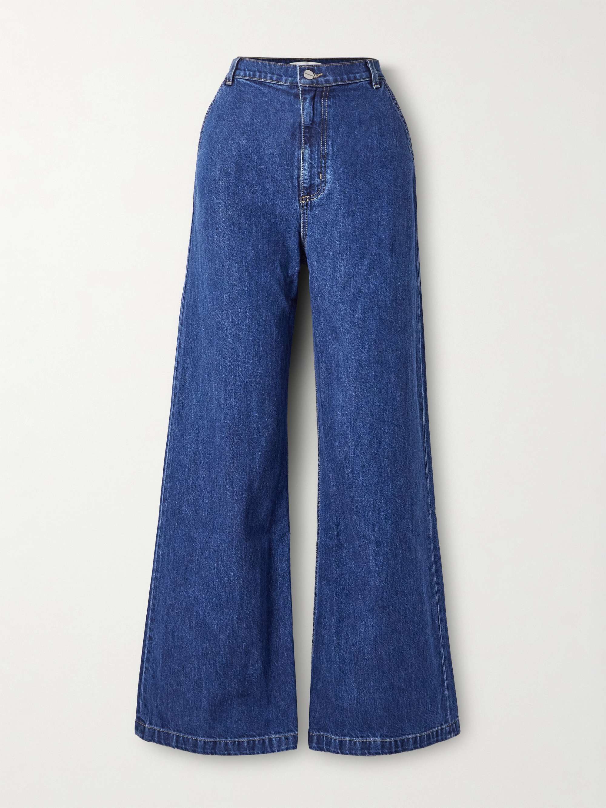 High-Rise Wide-Leg Jeans