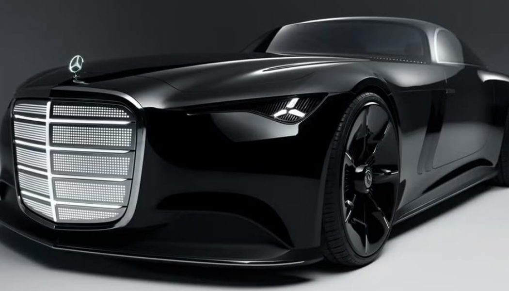 Mercedes-Benz Unveils Retro-Futuristic Vision Iconic Concept Car
