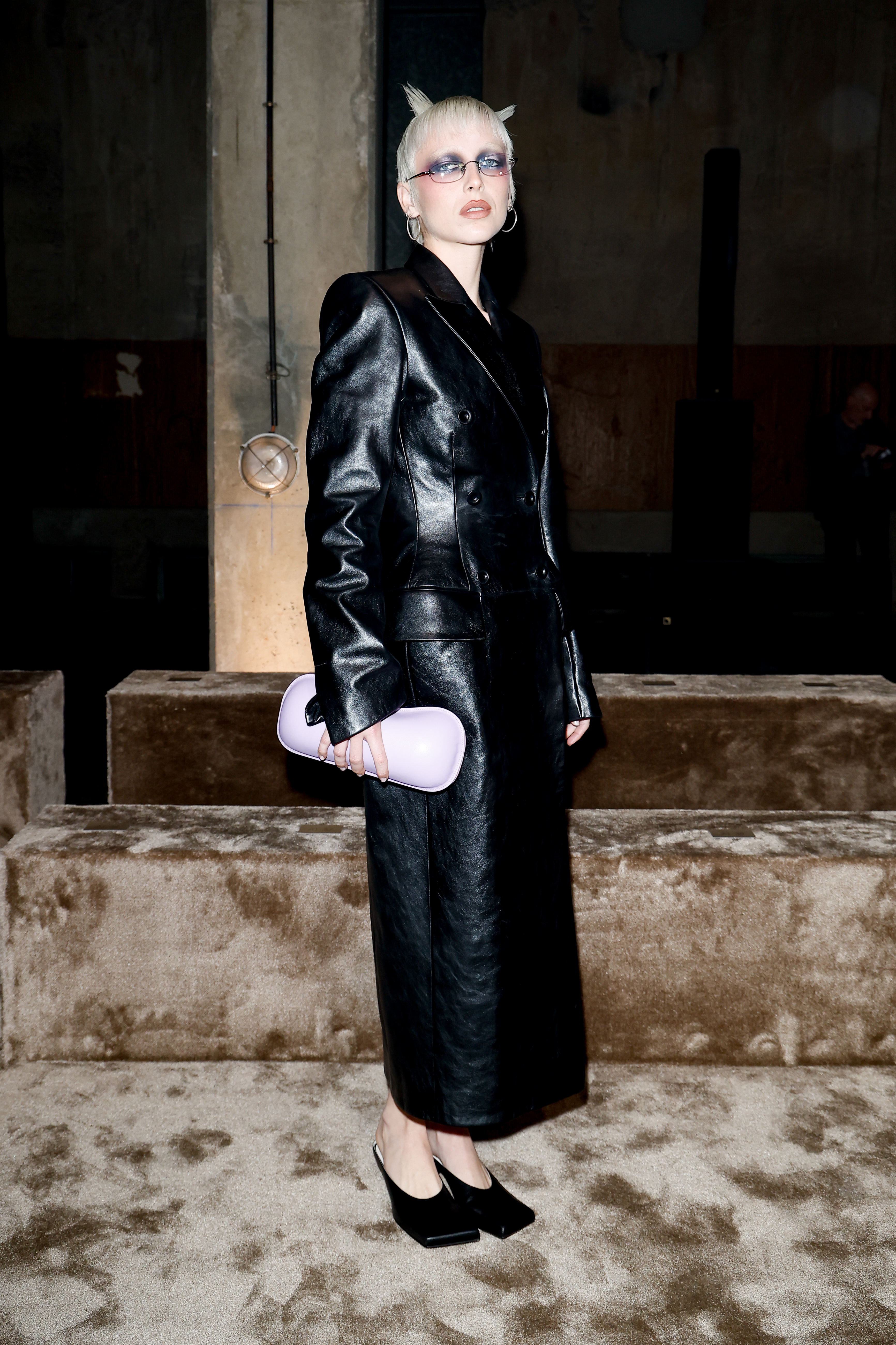 Mugler front row celebrities