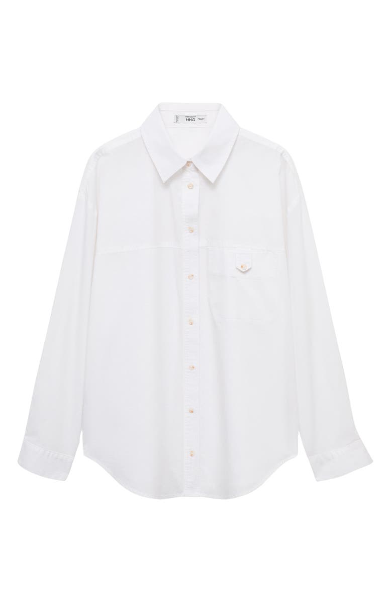 Cotton Button-Up Shirt