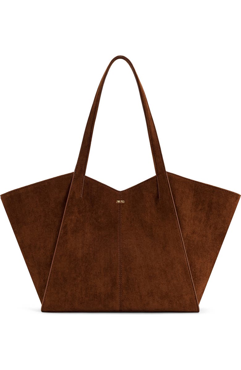 Large Kiana Faux Suede Tote