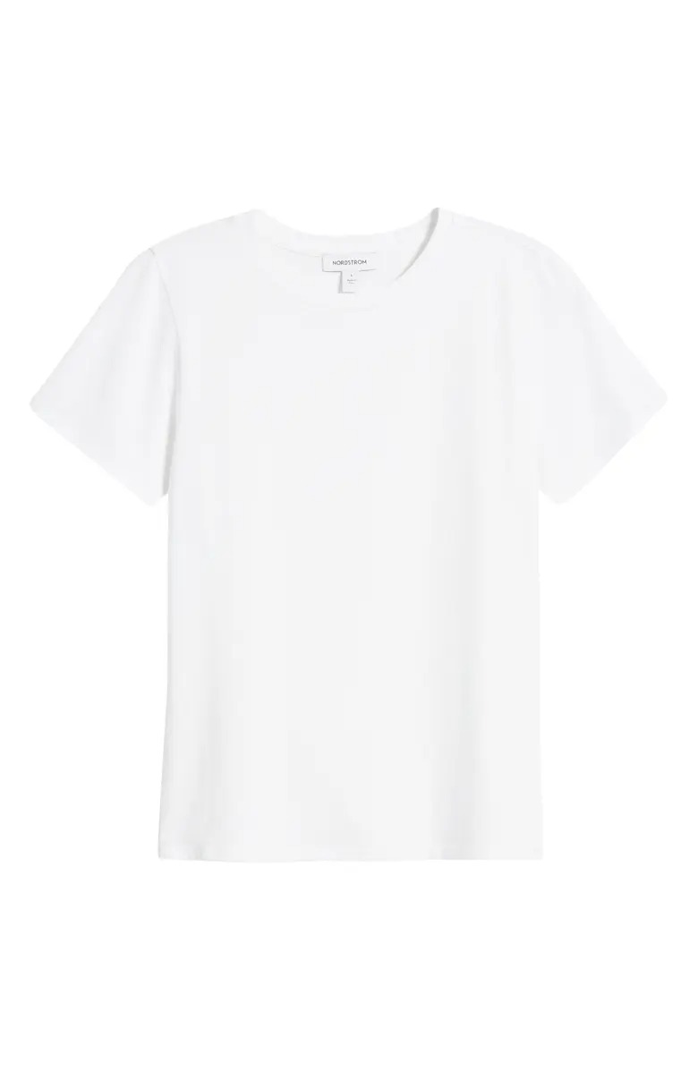 Nordstrom, Pima Cotton Blend Crewneck T-Shirt