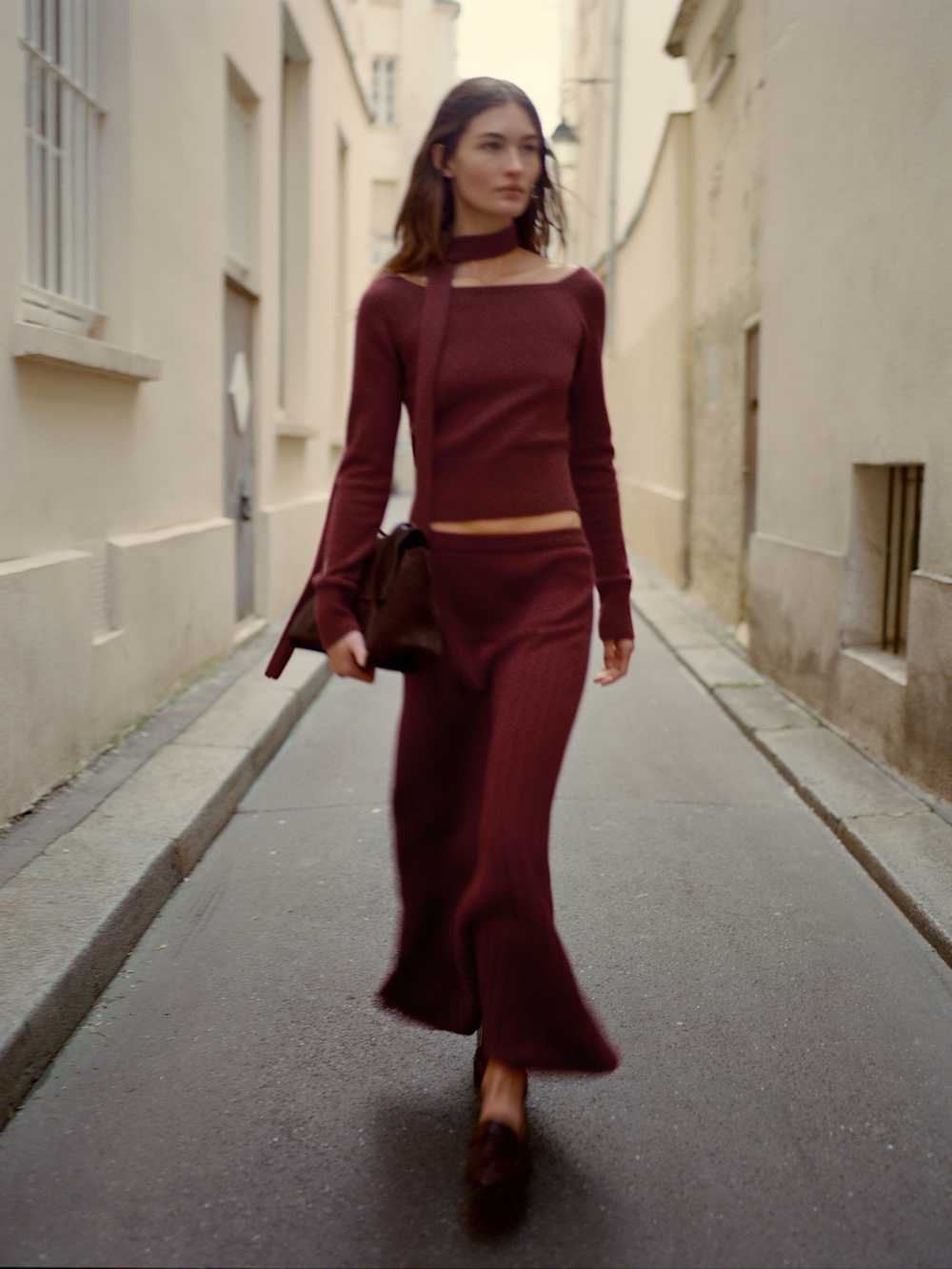 Irene Cashmere Sweater &amp;amp; Scarf Set