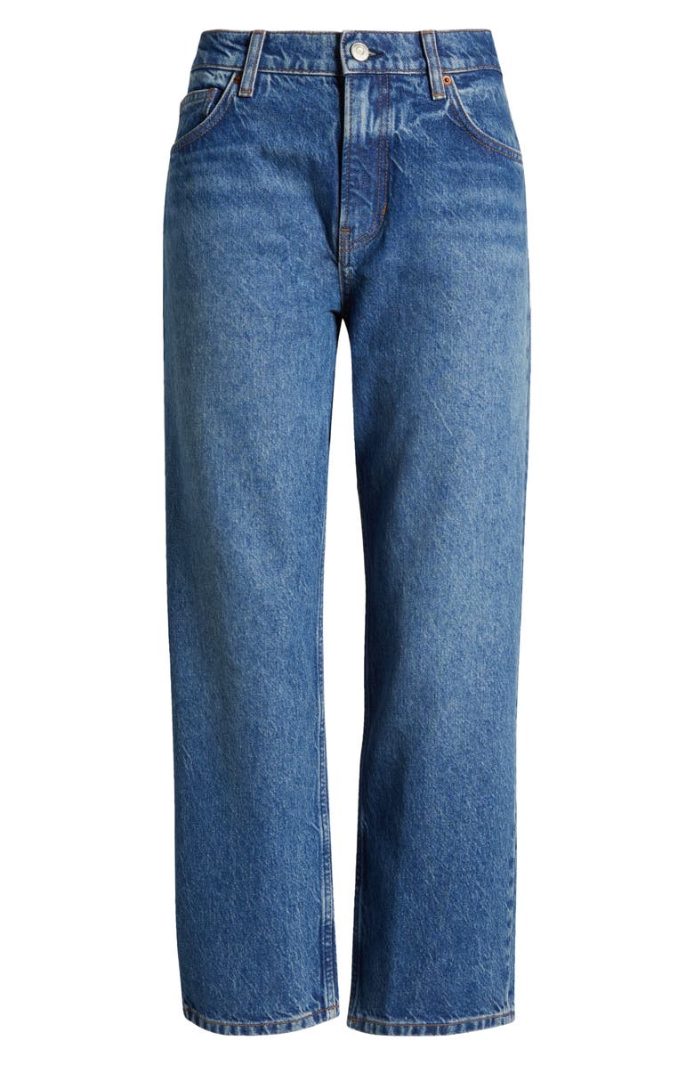 Arleth Mid Rise Straight Leg Jeans