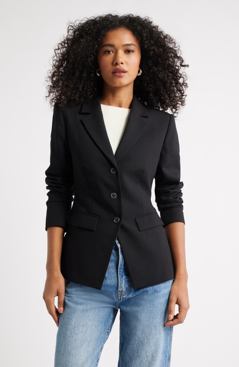 The Icon Fitted Single Breasted Blazer