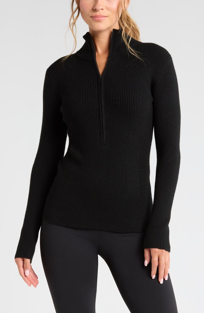 Apr&amp;egrave;s Ski Half Zip Rib Sweater