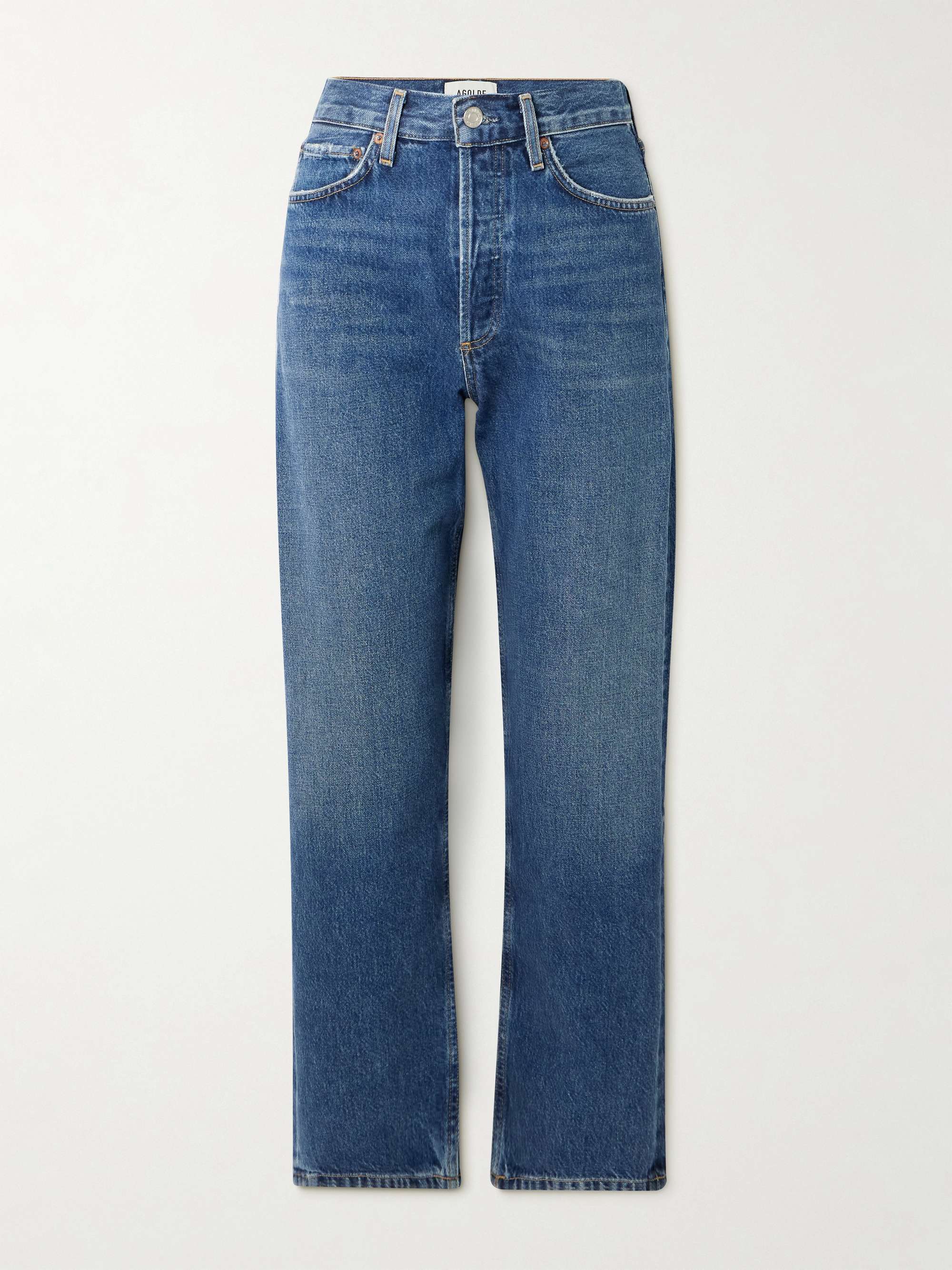 &#039;90s High-Rise Straight-Leg Jeans