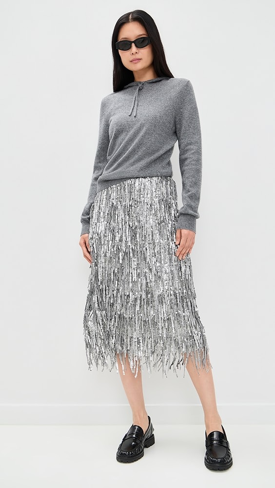 Rag &amp;amp; Bone Billie Sequin Midi Skirt