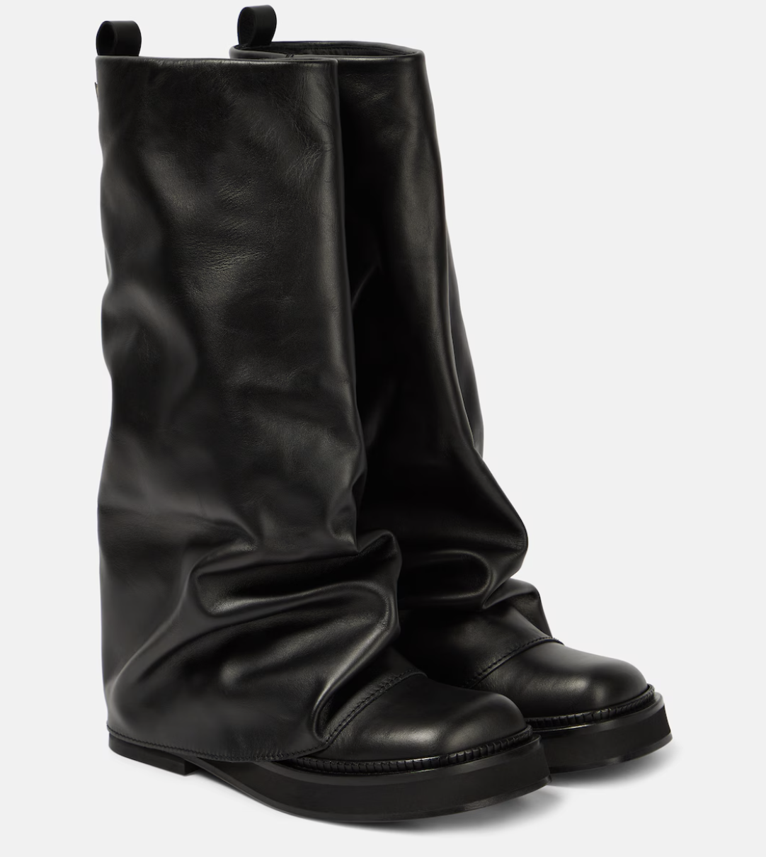 The Attico, Robin Leather Combat Boots