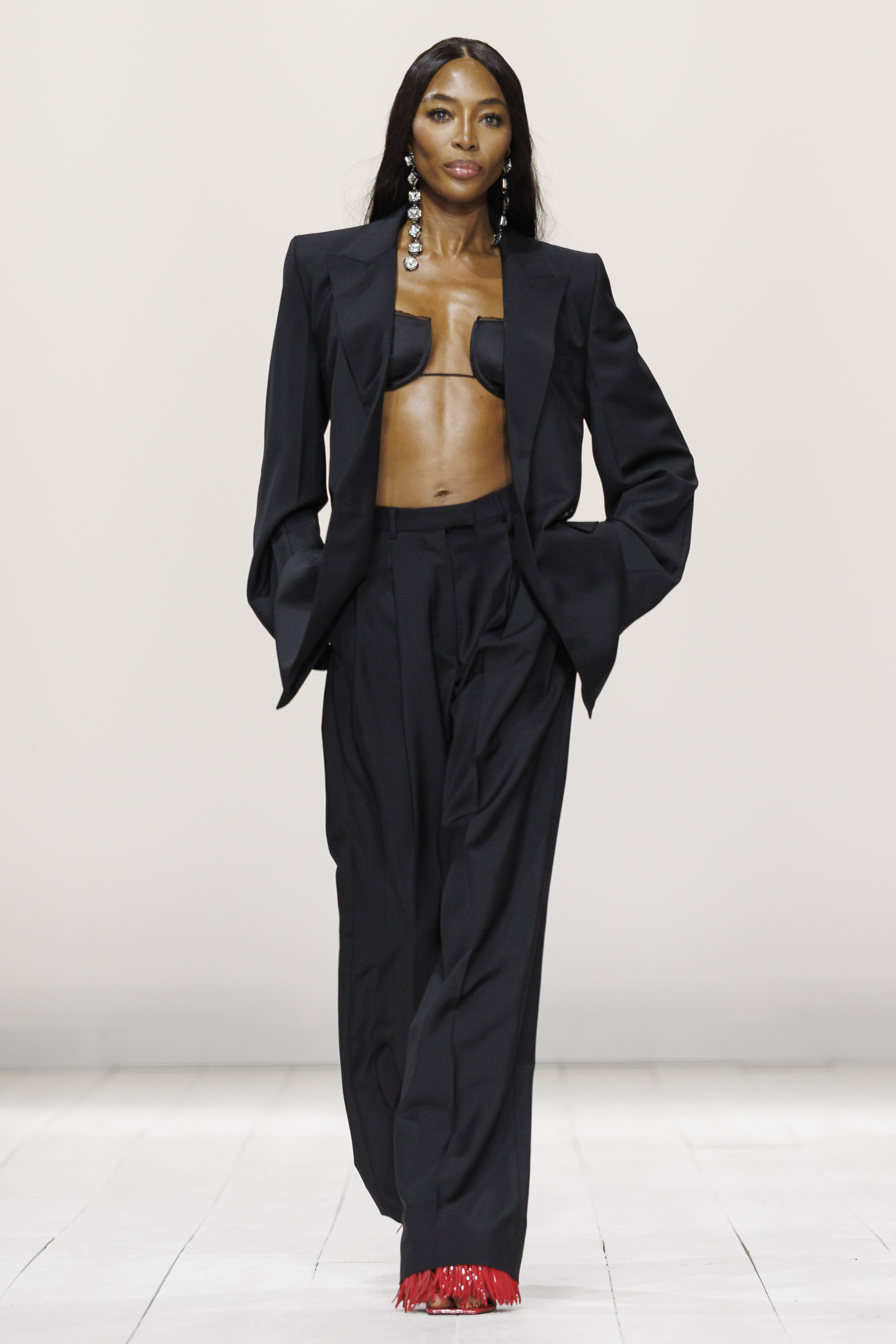 Naomi Campbell walks the Givenchy spring/summer 2026 runway