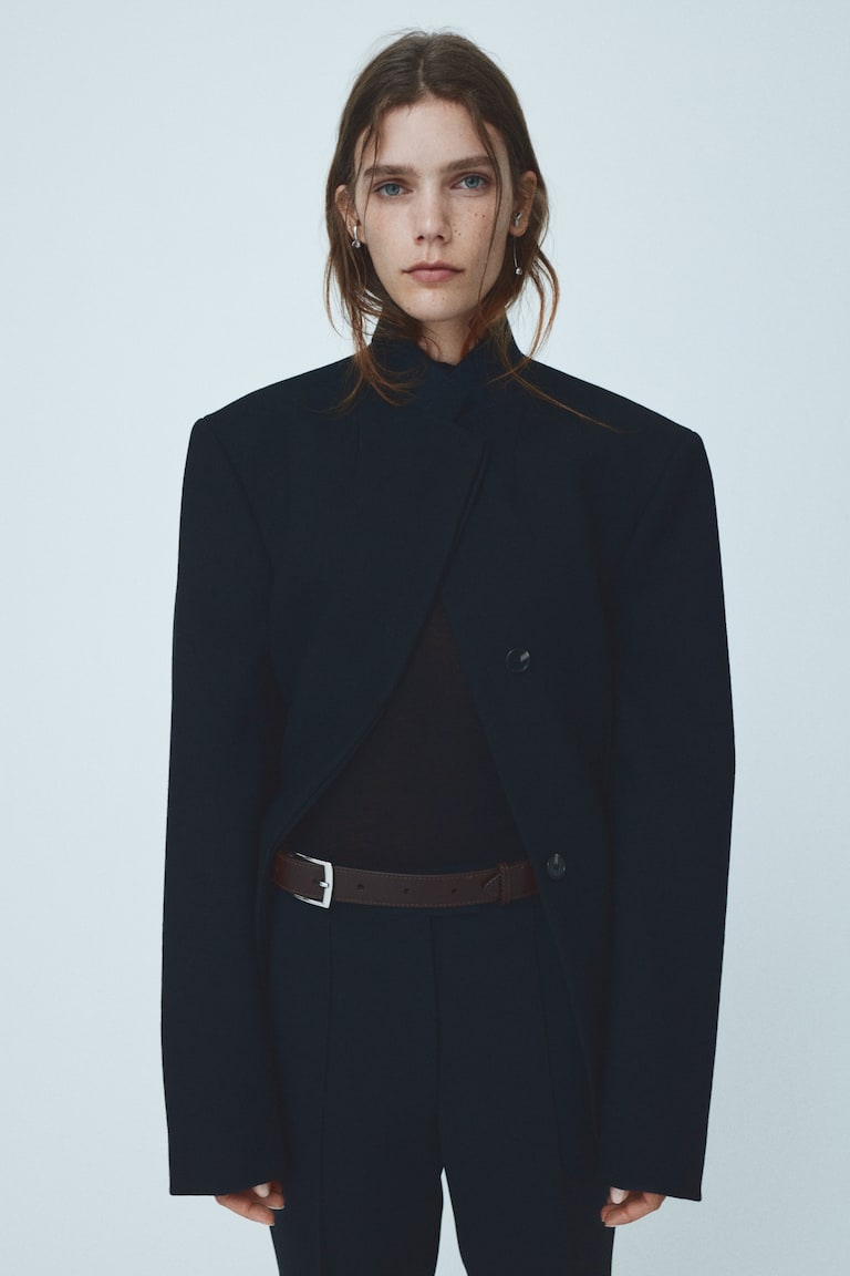 Two-Piece Leather Belt