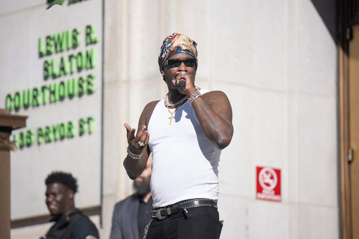 Things We Loved In Music This Week: October 4 young thug leon thomas kali uchis album single stream spotify apple youtube chase shakur jackzebra surf gang label roc nation bad bunny halftime marias super bowl dave travis scott virgil abloh video mixtape record single song track announcement tour Mick Jenkins EMIL A MURDER OF CROWS Oasis (What’s the Story) Morning Glory? (30th Anniversary Deluxe Edition) Miguel RIP Leon Thomas Just How You Are Justine Skye YAP Kid Cudi Once Murda Beatz x Babyface Ray x Big Sean Hood Politics Dave East x Stove God Cooks Bottega Trunks Bb trickz lechita Montell Fish dj gummy bear John Glacier Ostentatious taylor swift uy scuti bryson tiller deluxe solace and the vices jaden lil peep chanel beads lucki soundcloud kid cudi once not so virgo of you  