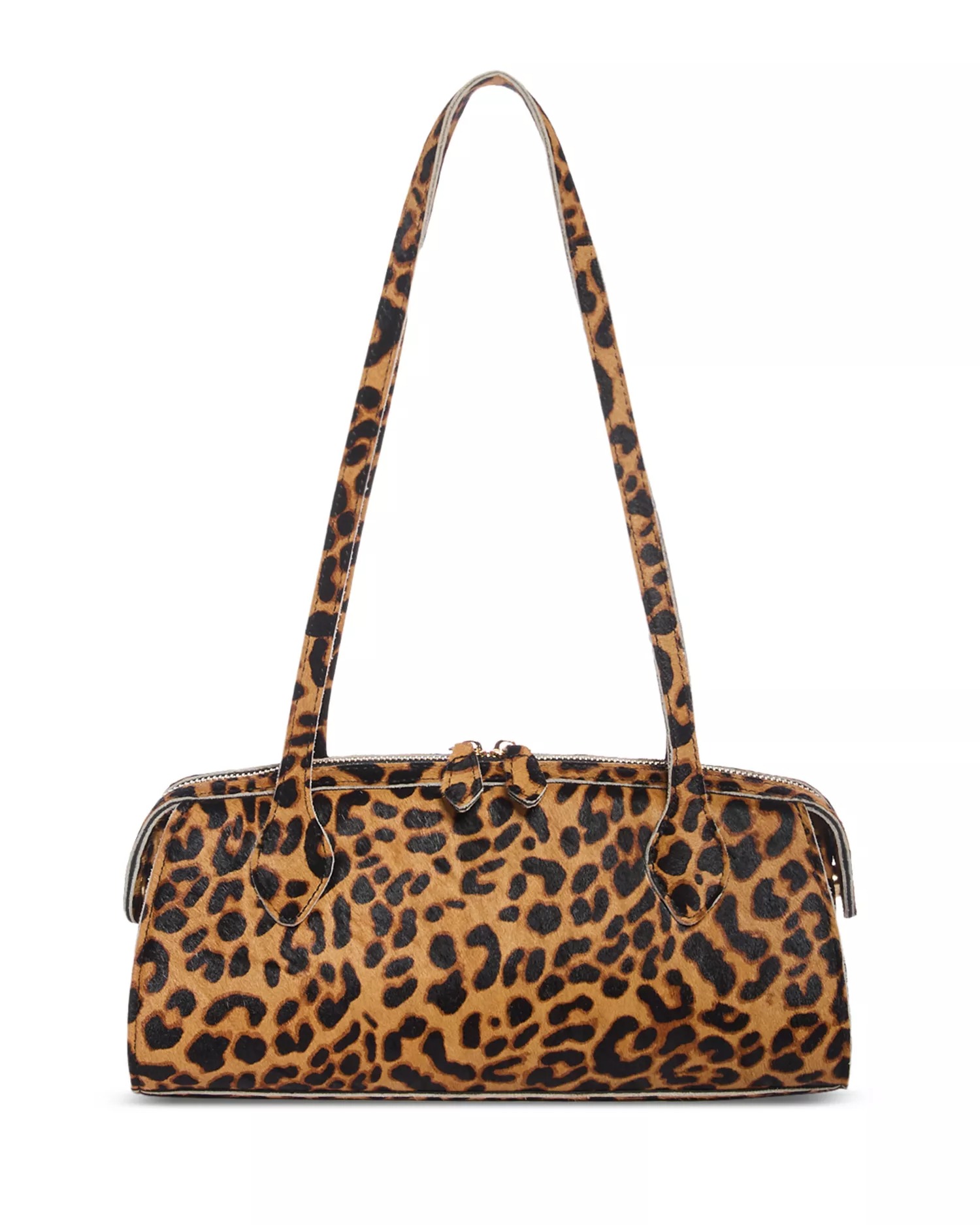 AQUA, East West Leather Shoulder Bag