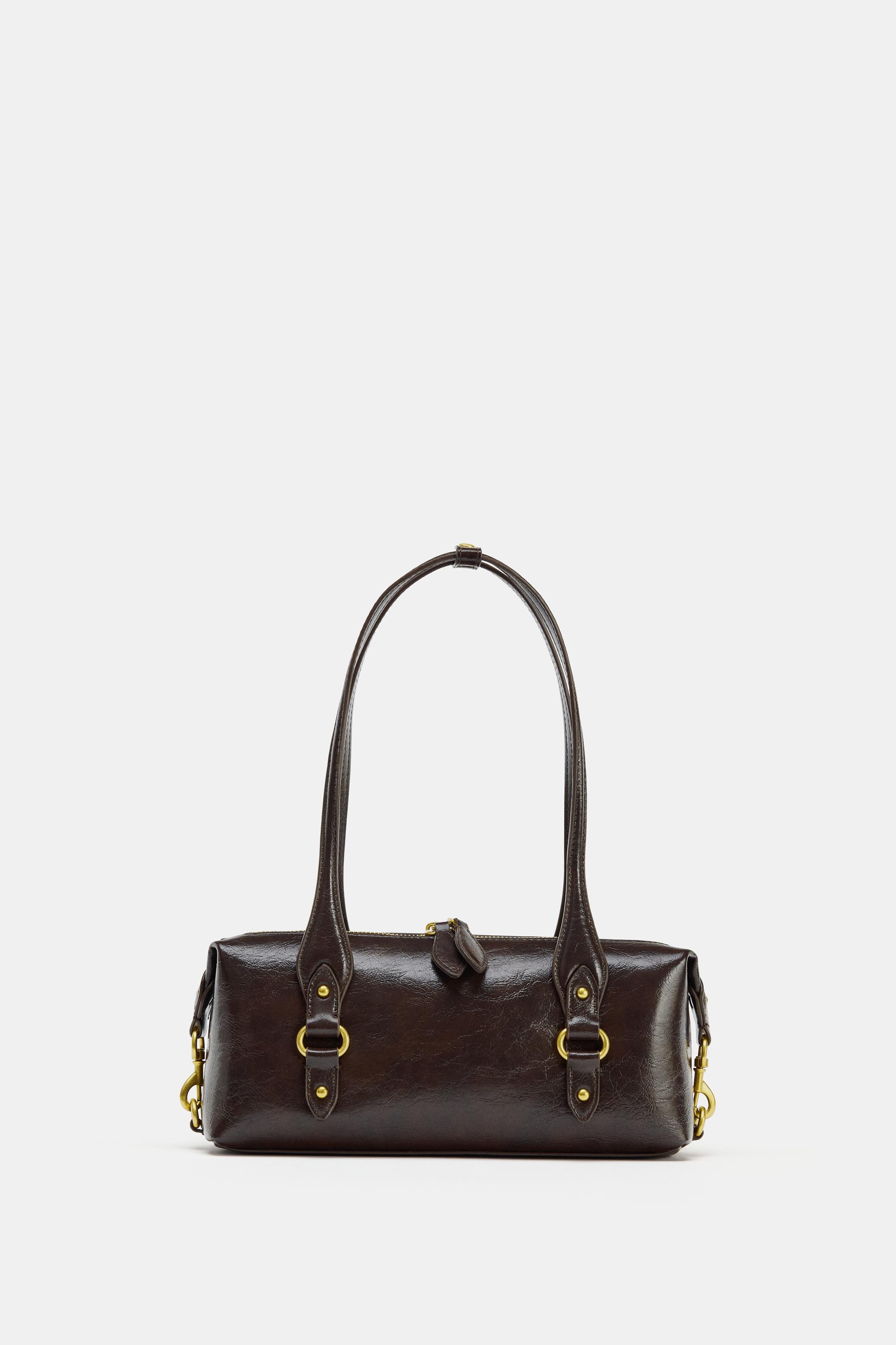 Shoulder Bag With Metal Details