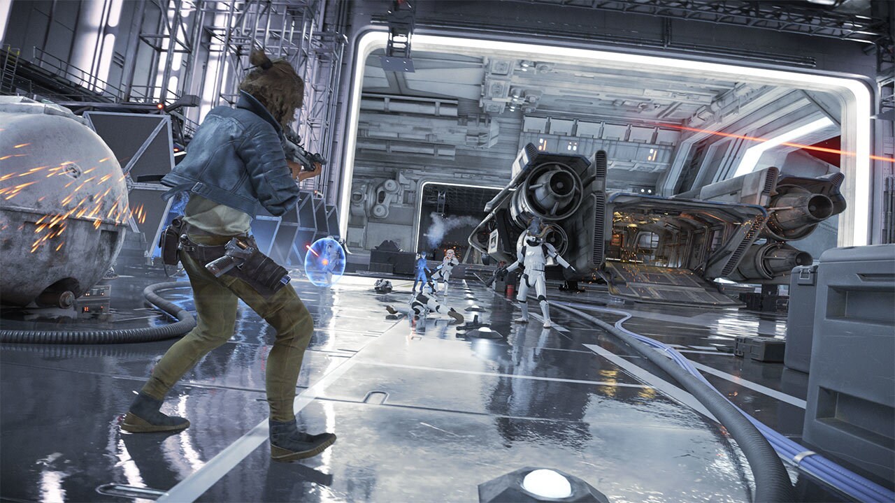 A screenshot from Star Wars Outlaws