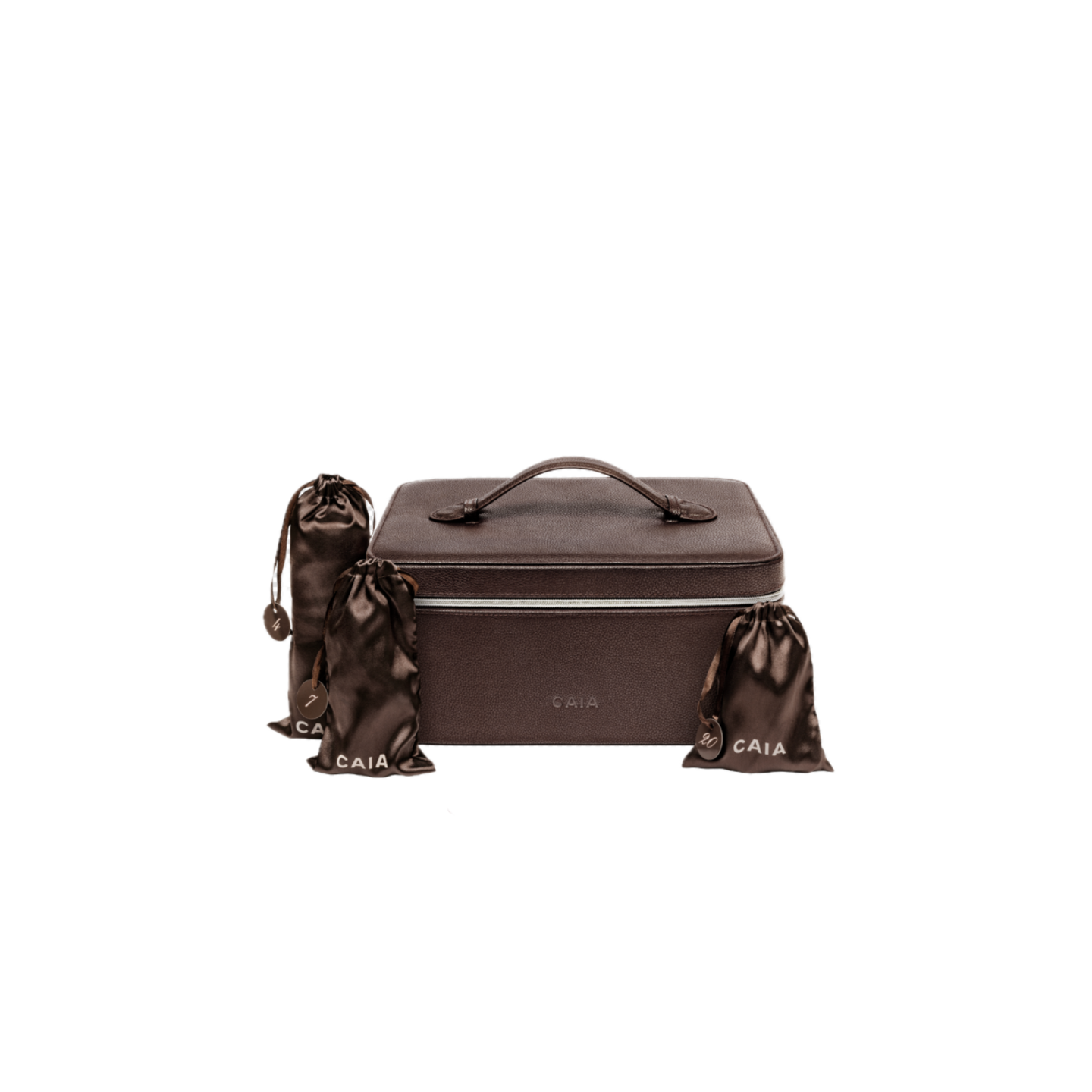 Caia feiert die Vorweihnachtszeit mit 29 Fullsize-Produkten in 24 Beuteln, verpackt in einem eleganten, wiederverwendbaren Beauty-Case. Der Kalender besteht aus einer bunten Mischung aus Make-up, Skincare, Bodycare, Haircare und Accessoires. Das Besondere: Darunter befinden sich auch 8 Produktneuheiten und 8 exklusive Farb- oder Dufteditionen. Er kostet 295 Euro.